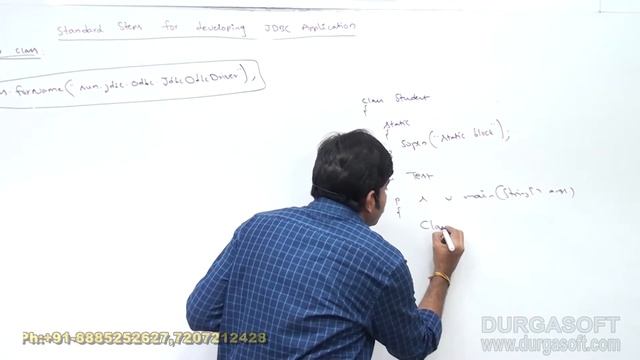 Topmost JDBC Interview FAQs || Q5. What are various standard steps to develop JDBC Application? смотреть онлайн