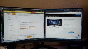 Настройка и тесты монитора Samsung c34g55tw (odyssey g5)