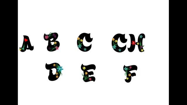 Spanish alphabet song (military style) by Barbara MacAurthur смотреть онлайн
