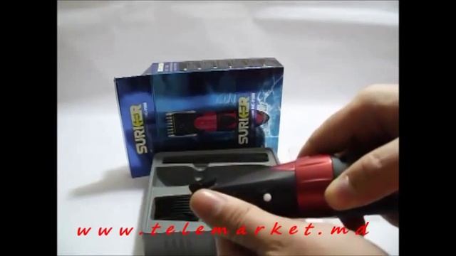 Профессиональная машинка для стрижки волос Surker смотреть онлайн