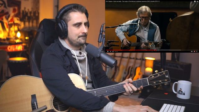Eric Clapton - Rock Me Baby - The Lady In The Balcony - Guitar Lesson & Reaction смотреть онлайн