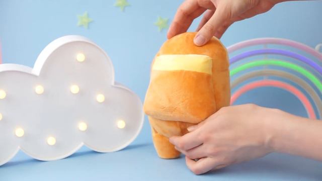 Мягкая игрушка "Among Us" желтый смотреть онлайн