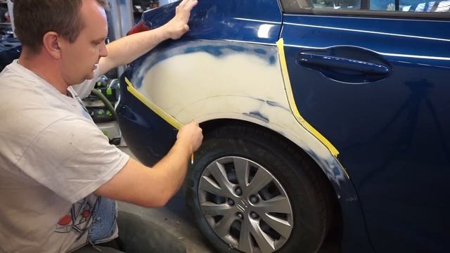 ОТ шпатлевки ДО полировки(покраска авто)-2 серия смотреть онлайн