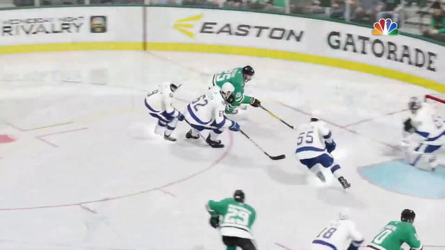 NHL 18 Tampa Bay Lightning vs Dallas Stars PS4 Gameplay смотреть онлайн