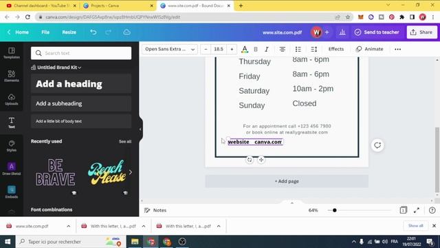 How to Add Clickable Link in PDF Online смотреть онлайн