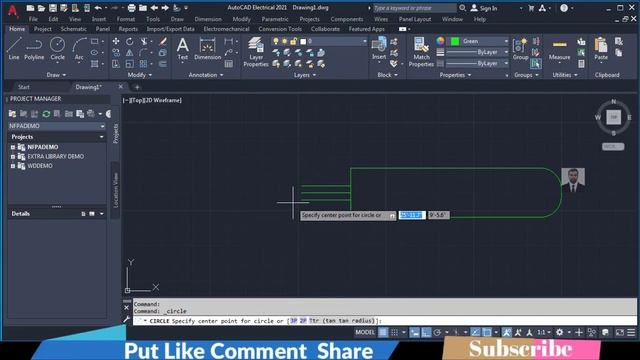 AutoCad 2D Drawing Bangla Tutorial | Autocad Electrical 2D Basic Drawing |2D Design Autocad Tutoria смотреть онлайн