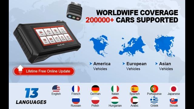 Mucar VO6 | Mucar OBD2 Scanner 2022 Newest VO6 OE-Level All Systems | FEATURES HIGHLIGHT смотреть онлайн