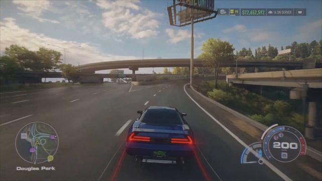 Honda NSX R 1992 Top speed Highway Run in NFS Unbound смотреть онлайн