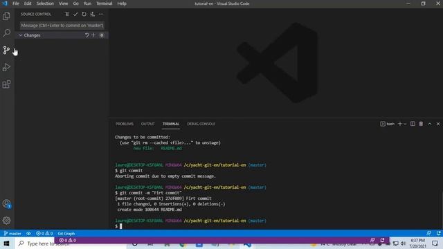 The ABC of git part 2: basics commands (#LearnGit, #GitHub) смотреть онлайн