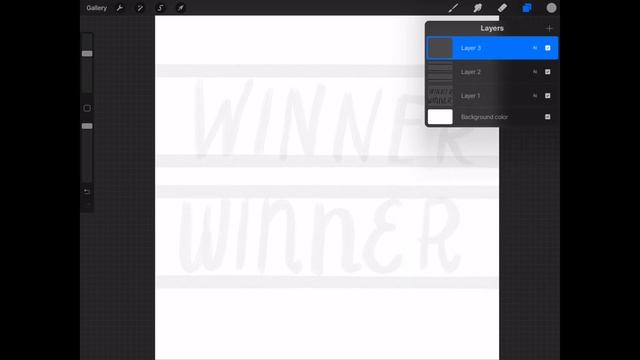 Marker Lettering with Palettes in Procreate :: Bardot Brush смотреть онлайн