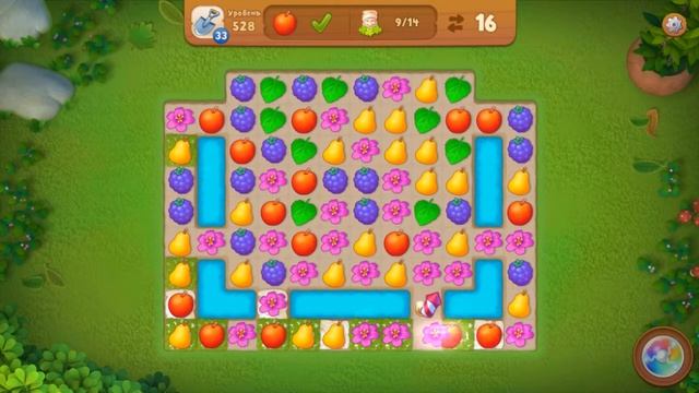 GardenScapes Level 528 Walkthrough смотреть онлайн
