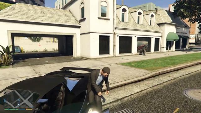 Grand Theft Auto V мудак хотел угнать тачку смотреть онлайн