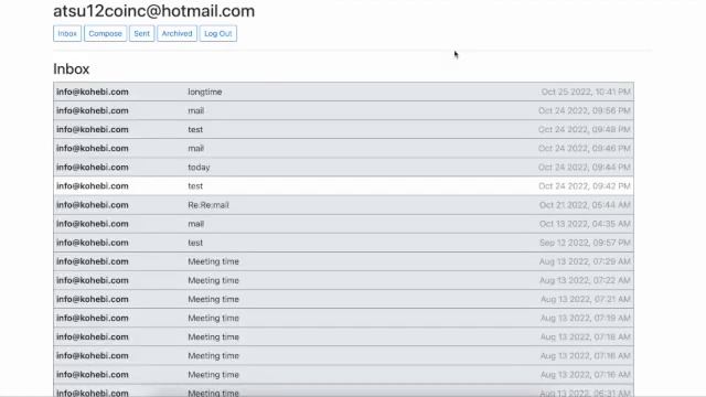Harvard University CS50’s Web Programming with Python and JavaScript Project3 Mail смотреть онлайн