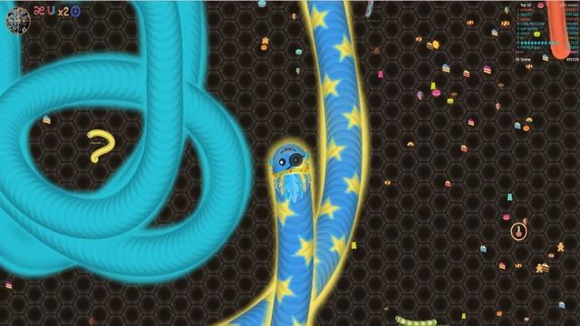 WORMATE - Безумный Червяк Игра клон SLITHER IO И WORMAX IO 16 смотреть онлайн