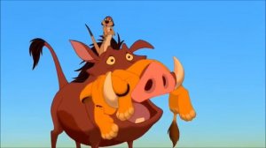 El Rey León Español latino Timon y Pumba salvan a Simba 1994 encuentran a simba latino Disney
