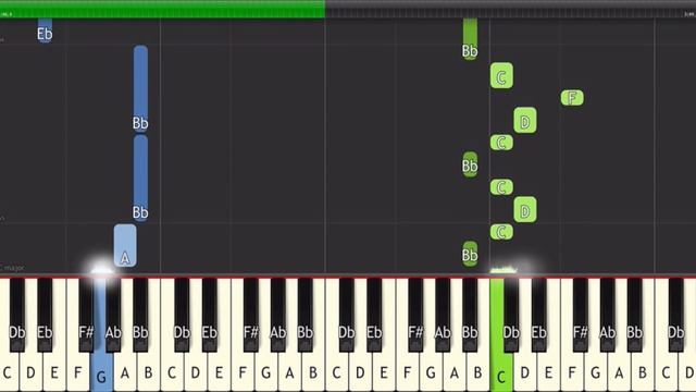 "7 years" Lukas Graham Tutorial (Easy Piano with Free Sheet Music and Midi) смотреть онлайн