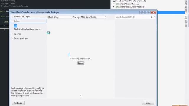 RabbitMQ with EasyNetQ Tutorial смотреть онлайн