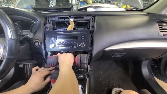 2013-2015 Nissan Altima How to remove radio Install Apple carplay android auto смотреть онлайн