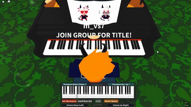 Mittsies - Vitality. Roblox Virtual Piano смотреть онлайн