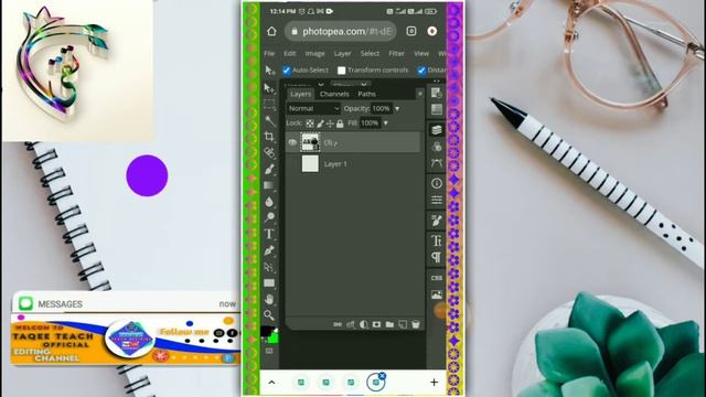how to use PSD template in photopea designing mobile phone смотреть онлайн