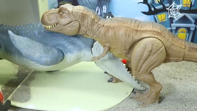 Hunting Found Jurassic World Ev 2 : king kong, Dimetrodon, Megalodon, T-rex, mosasaurus, Pter0dacty смотреть онлайн