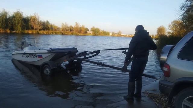 Кайман 400 прицеп Багем самосвал. Погрузка. смотреть онлайн