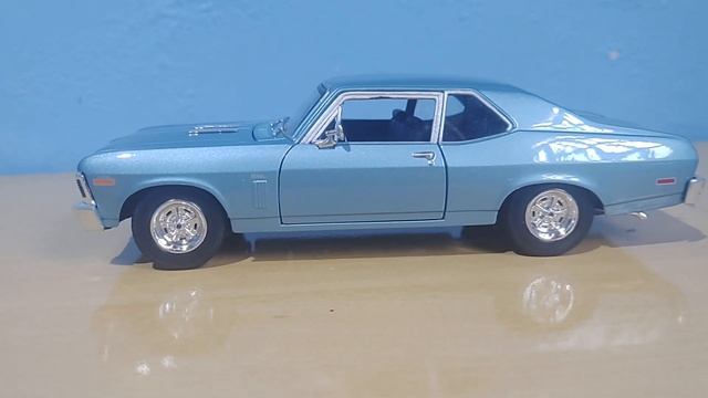 1/18 DieCast Metal Miniatura 1970 Chevrolet Nova SS - hobbies e coleção//BR. смотреть онлайн