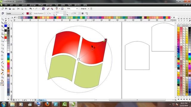 14. Menggambar Logo Terkenal dengan CorelDraw X7 : Logo Windows смотреть онлайн