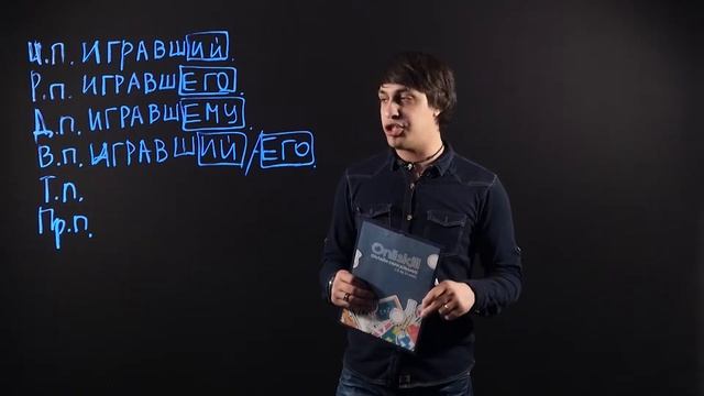 РУССКИЙ ЯЗЫК 7 класс : Склонение причастий. Правописание окончаний причастий. смотреть онлайн