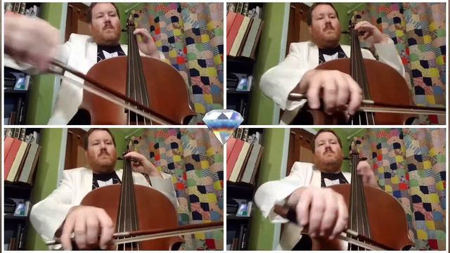 PALLADIO 1. ALLEGRETTO by Karl Jenkins - Cello Nerd смотреть онлайн