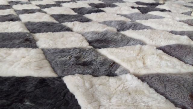 Ковер натуральный из меха Альпаки 8 смотреть онлайн