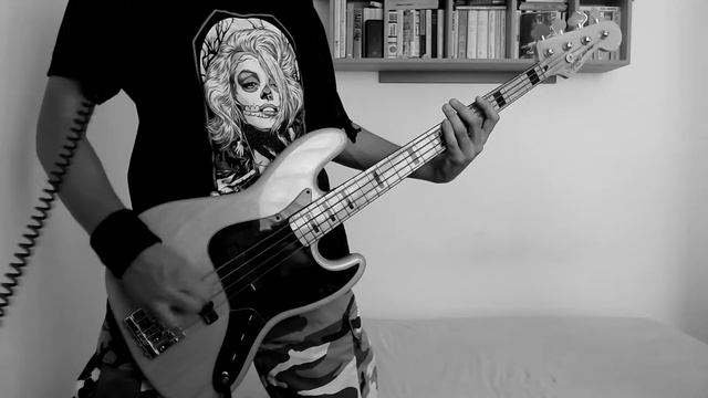 Misfits - Dig Up Her Bones (Bass Cover + TABS in Description) смотреть онлайн