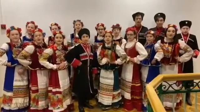 Ансамбль казачьей песни "Чубарики" "Вечор вечор матушка" г. Лабинск смотреть онлайн