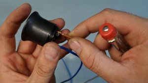 Как подключить патрон стандартной лампочкиЕ 27