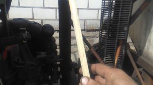 Регулировка картофелесажалки.