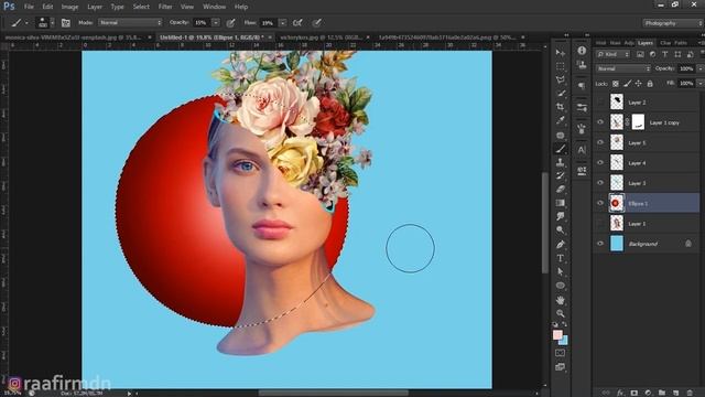 SURREAL DIGITAL COLLAGE TUTORIAL | Photoshop