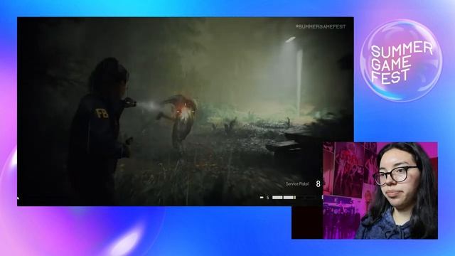 ALAN WAKE 2 GAMEPLAY FOOTAGE REACTION! смотреть онлайн