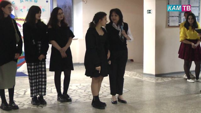 Свои торжества в Татьянин день прошли и в Каменском техникуме смотреть онлайн