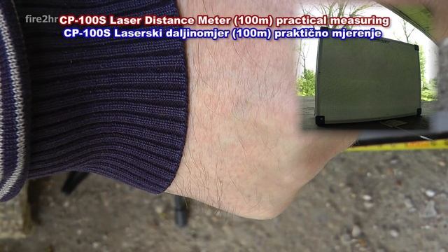 CP-100S Laser Distance Meter (100m) practical measuring, CP-100S praktično mjerenje смотреть онлайн