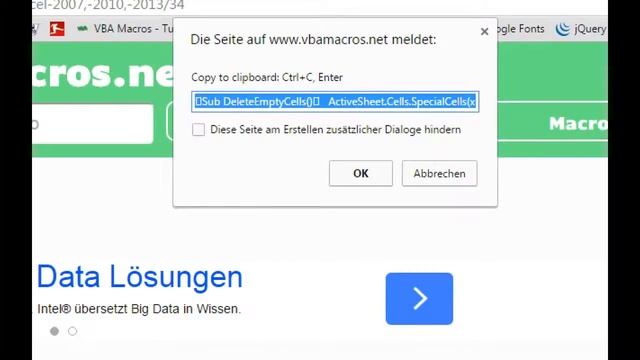 Delete Empty Cells - VBA Macros - Tutorial - MS Excel 2007, 2010, 2013 смотреть онлайн