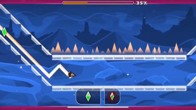 Это мой 2 уровень в игре Geometry Dash❤️🔥✨ мой демон в GD смотреть онлайн