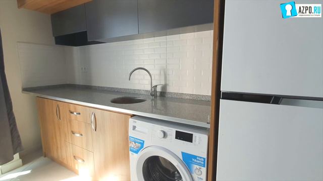 Недвижимость в Турции. Продажа квартиры с мебелью в Махмутларе за 44000 € от AZPO Турция Аланья смотреть онлайн