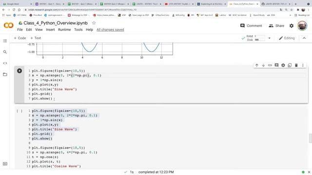 IESTI01 TinyML Class 4 - Jupyter Notebook, CoLab and Python Review смотреть онлайн