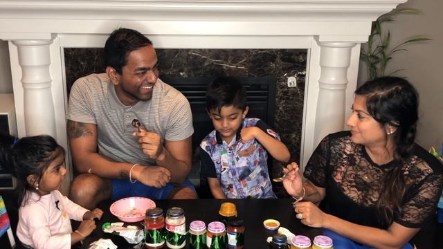Baby Food Challenge! Guess The Baby Food Game with Aaron & Mimi's Family! смотреть онлайн