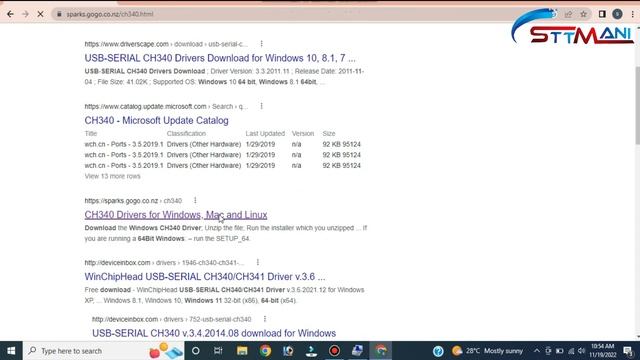INSTALLATION CH340 USB DRIVER FOR STT MANI ARDUINO WINDOWS 11 смотреть онлайн