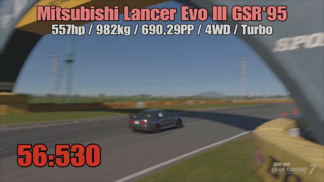 New update car 1.35-Time Attack Tsukuba vol.18- Mitsubishi Lancer Evo III GSR'95 4G63T -4K PS5 смотреть онлайн