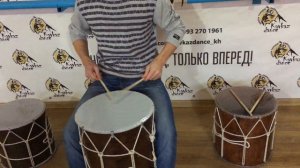 Лезгинка на барабане палочками (разминка)
