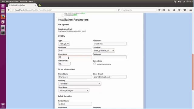 LiteCart installation e commerce platform with Nginx Web Server смотреть онлайн