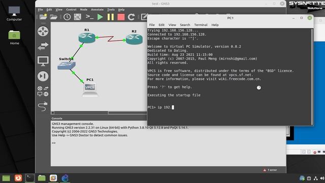 How to Install GNS3 VM on Linux Mint 20.3 | SYSNETTECH Solutions смотреть онлайн