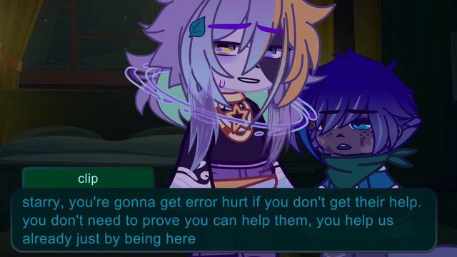 " Hello little moon. " [Gacha Club] [part 2] [undertale AUs] [lazy art] смотреть онлайн